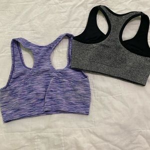 2 sports bras